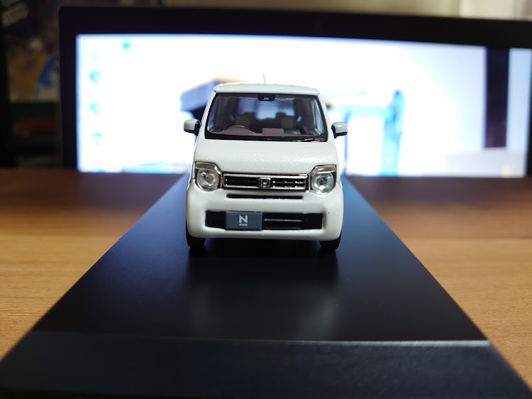 N-WGN カスタムのミニカー納車・N-WGNノーマル・1/43スケールミニカー・愛車のミニカーに関するカスタム事例の投稿画像4枚目