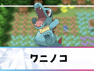 [10000印刷√] ポケモン ワニノコ 進化 938136-ポケモン ��リスタル ワニノコ 進化