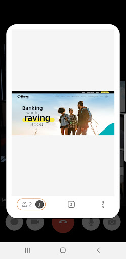 Screenshot Rave Video Banking