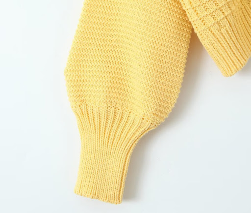 Title 7, Womens Round Neck Texture Knitted Thickened Sw...