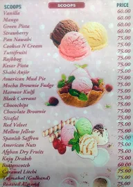 Amul Scooping Parlour menu 1