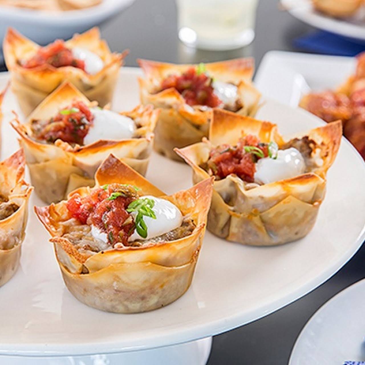 Taco Cup Appetizers