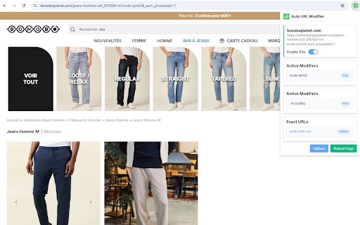 Auto URL Modifier