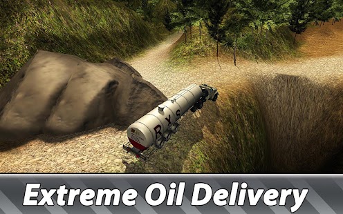 Oil Truck Offroad Driving Screenshot