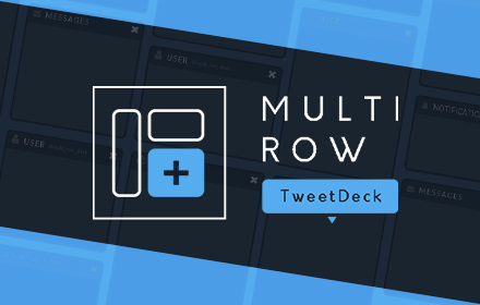 MultiRow TweetDeck small promo image