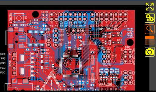 Gerber PCB Viewer. Light