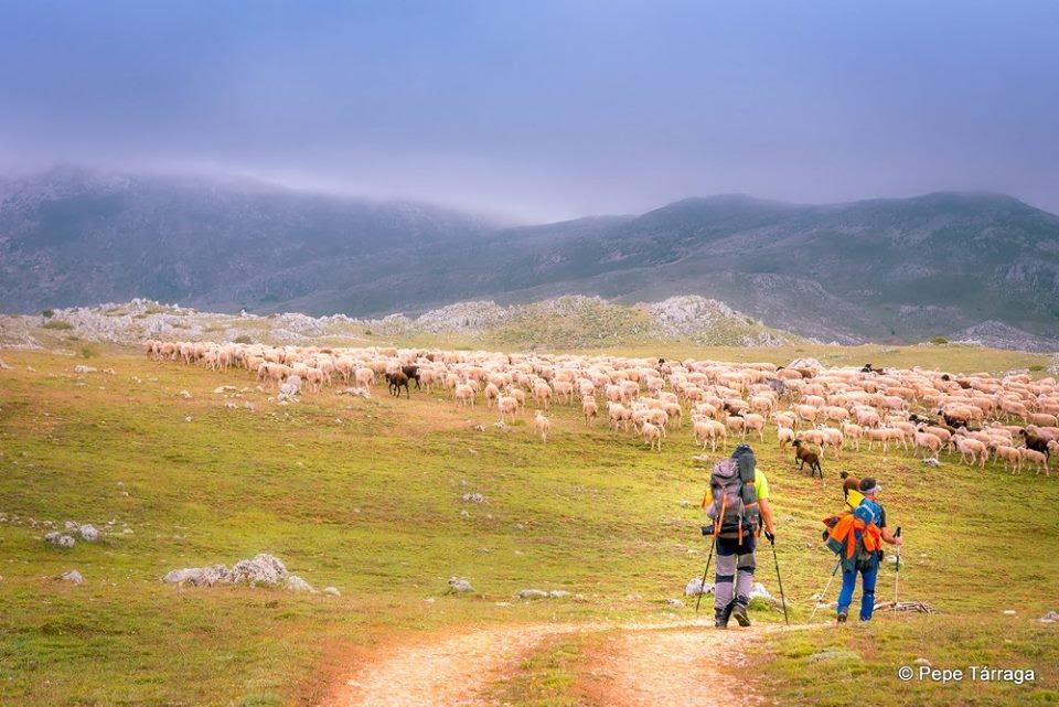 La imagen puede contener: una o varias personas, montaÃ±a, cielo, exterior y naturaleza