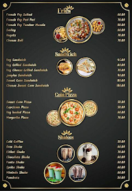 Snacks Villa menu 1