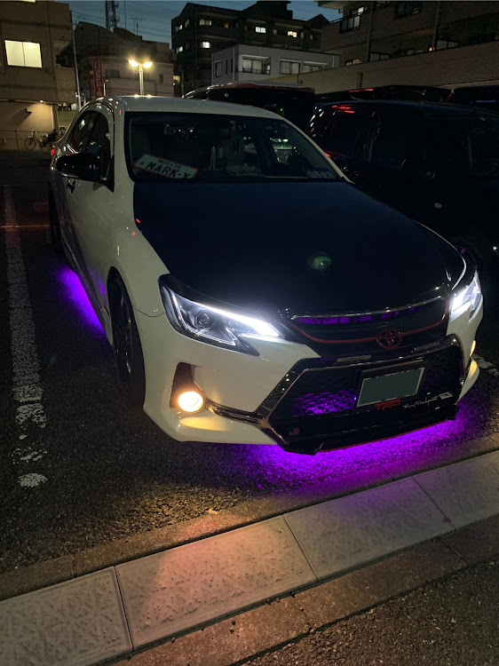マークXのLEDイルミネーションに関するカスタム事例の投稿画像4枚目