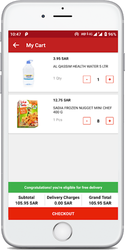 Screenshot QoutMarket