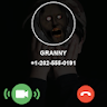 grandma fake call simulation icon