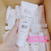 Kem Makeup Body K’hula Beauty Whitening Makeup Dưỡng Trắng Nâng Tone Tức Thì, Chống Nắng Spf50+ Tuýp 200Ml - Roxi Beauty