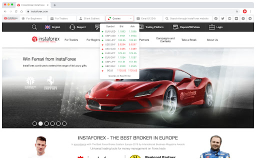 InstaForex Toolbar