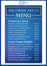 Cheesecake & Co. menu 1