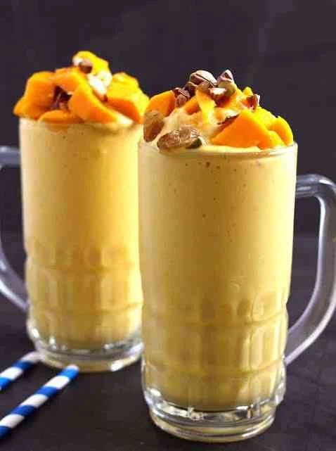 Mango Shake+ Dryfruits