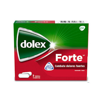 Dolex Forte NF Alivio del dolor fuerte X 8 tabs  