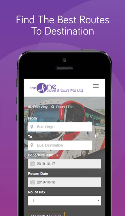 The One Travel Bus Ticket - 1.0 - (Android)