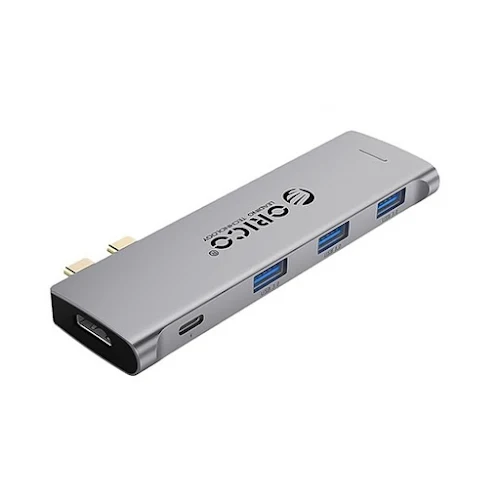 Hub Type C sang HDMI/ USB 3.0/ Type C Orico 2CT-5H-GY