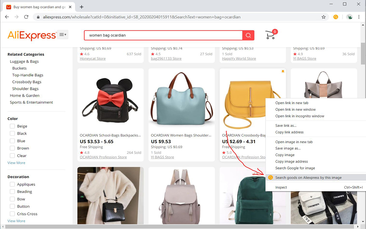 Aliexpress Search by image Preview image 7