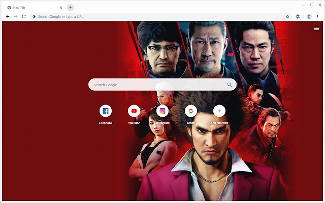 Yakuza: Like a Dragon Hintergrundbilder Neuer Tab