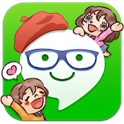 StampFriends -free cute stamps 1.4.0 Icon