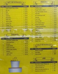 Madras Coffee House menu 1