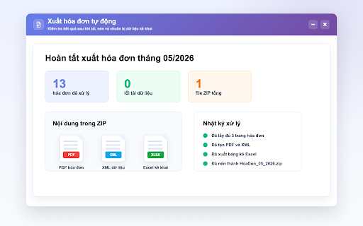 Xuất hóa đơn tự động screenshot 5