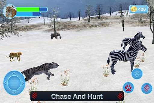 Wild White Tiger: Jungle Hunt screenshots 10