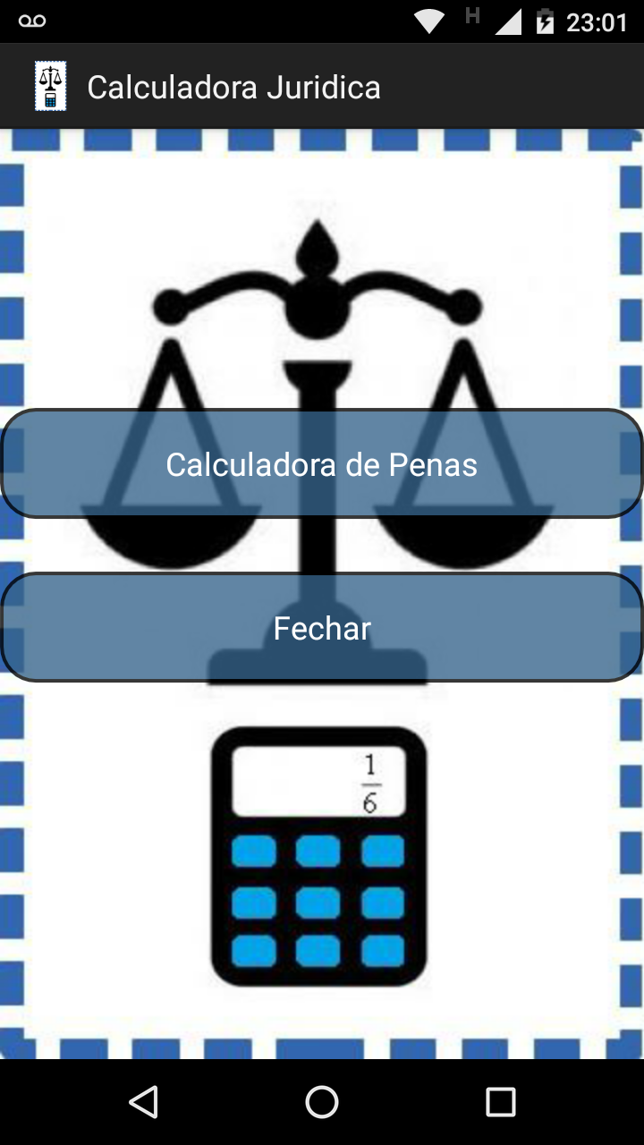 Calculadora de Pena Screen 1
