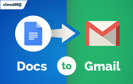 Convert Google Doc to Gmail draft by cloudHQ Preview image 0