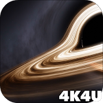 Cover Image of Tải xuống 4K Black Hole Horizon Video Live Wallpaper 1.0 APK