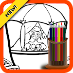 Cover Image of Herunterladen Coloring book princess HD 1.0 APK