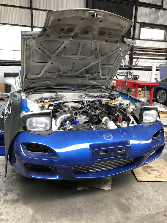 RX-7のレストア中に関するカスタム事例の投稿画像3枚目