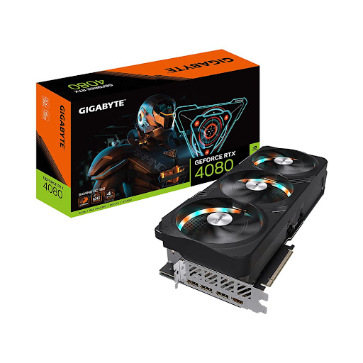 Card màn hình GIGABYTE GeForce RTX 4080 16GB GAMING OC 16GB GDDR6X (N4080GAMING OC-16GD)