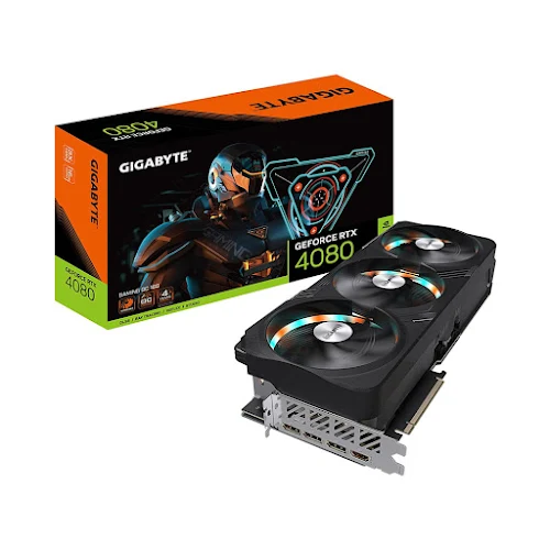 Card màn hình GIGABYTE GeForce RTX 4080 16GB GAMING OC 16GB GDDR6X (N4080GAMING OC-16GD)