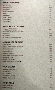 Bahar Cafe menu 2