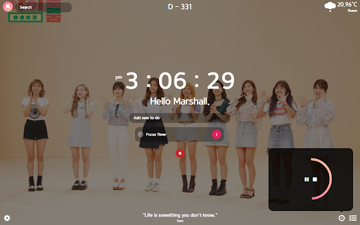 Twice New Tab