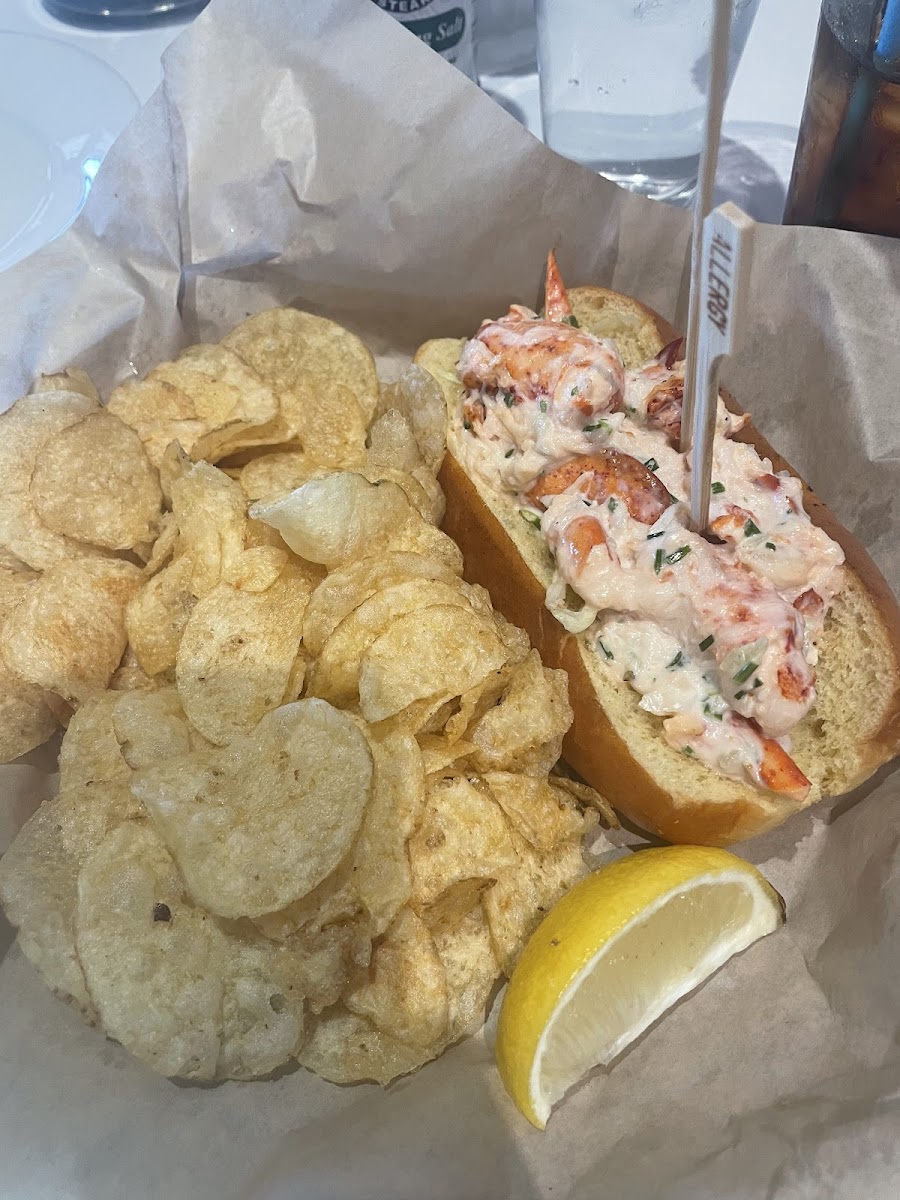 Gluten-Free Lobster Rolls at The Boathouse