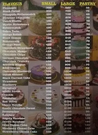 Rainbow Cake Shop menu 1