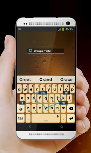 免費下載個人化APP|Orange fresh TouchPal Theme app開箱文|APP開箱王