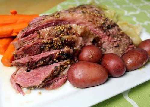 Electric Pressure Cooker Corned Beef & Vegetables