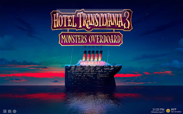 Hotel Transylvania 3 HD NewTab