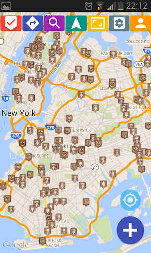 Speed Cameras map