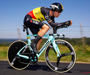 📷 Wout van Aert voor het eerst opnieuw op tijdritfiets: "Afgezien zoals altijd"