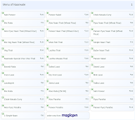 Naanwale menu 1