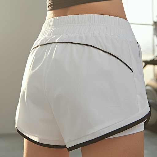 Title 3, Double breathable womens sports hot pants. Exp...