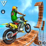 Cover Image of Télécharger Tricky Bike Stunt Race 3d Racing - New Bike Games 1.4 APK