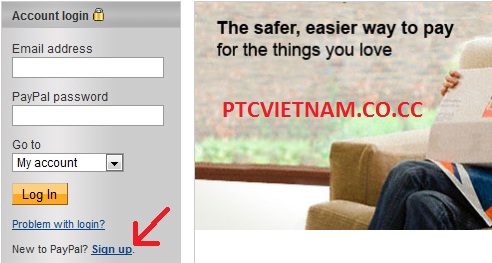 Hướng dẫn đăng kí & verify tài khoản paypal việt nam