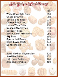 Shiv Bakers & Confectionery menu 2