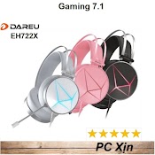 Tai Nghe Cao Cấp Dareu Eh722S Eh722X Pink / Black 7.1 - Mai Hoàng Pp